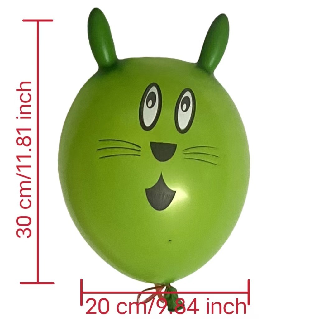 10개입-긴 귀를 가진 토끼 머리 풍선 혼합 색상 라텍 - Led Balloon Light 리뷰 및 가격