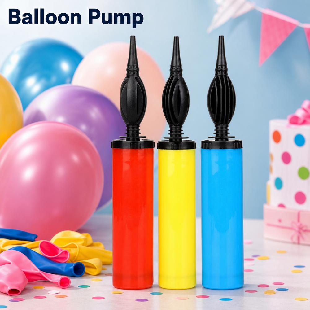 1팩 듀얼 액션 수동 풍선 공기 펌프 랜덤 색상 휴대용 - Balloon Pump Hand 리뷰 및 가격