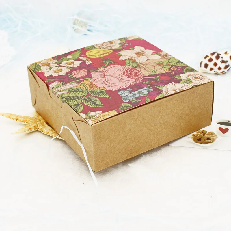 크래프트 판지 상자, 쿠키 포장 상자, 마카롱 상자,  - Event Party Box 리뷰 및 가격