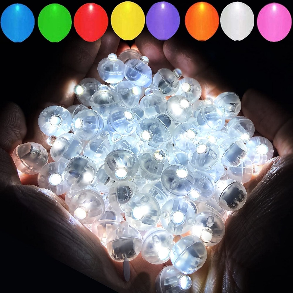 50개입, 새 LED 깜빡이는 풍선 조명, 미니 배터리 - Led Balloon Light 리뷰 및 가격